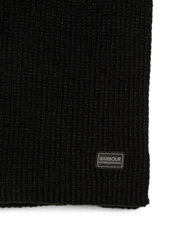 Barbour Sciarpa Nero Uomo 2