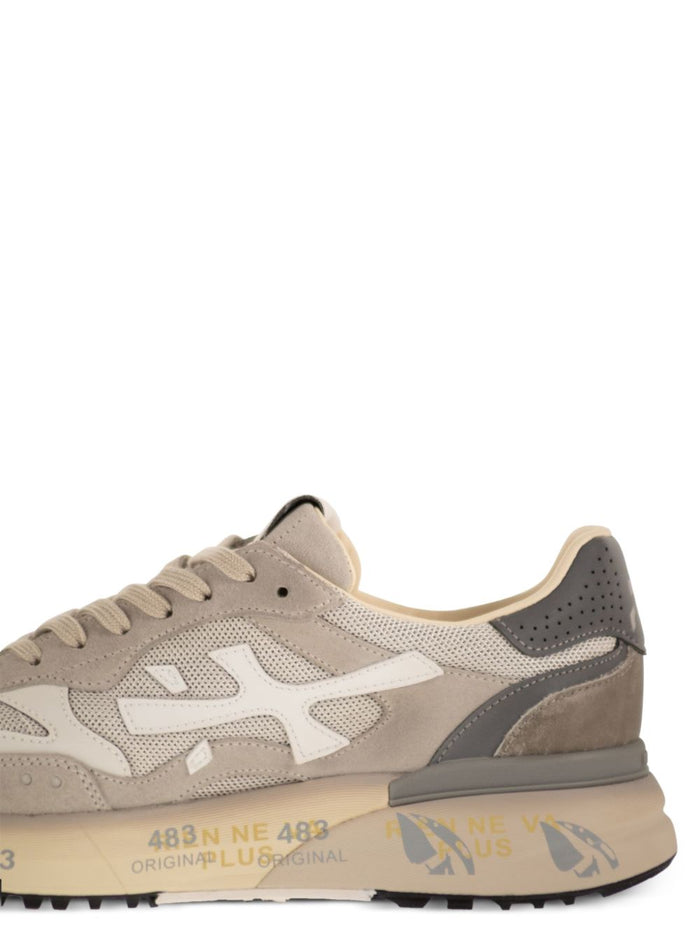 Premiata Scarpa Mick Uomo Grigio 4