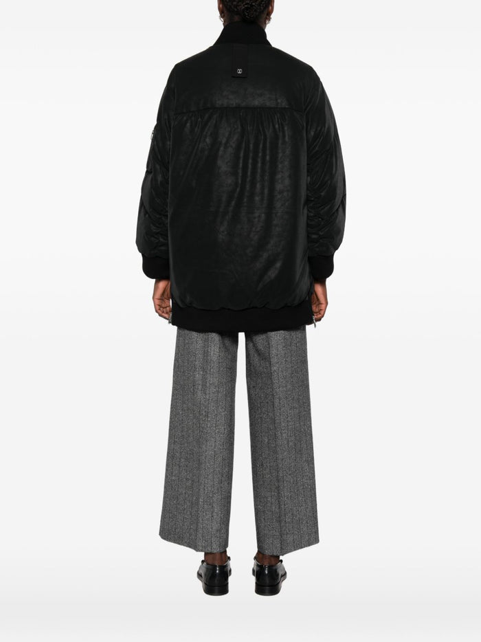 Duno Giaccone Nero Donna 4