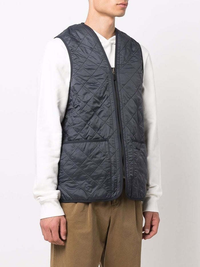 Barbour Gilet Blu Uomo Trapuntato Polarquilt 2