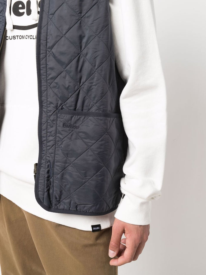 Barbour Gilet Blu Uomo 5