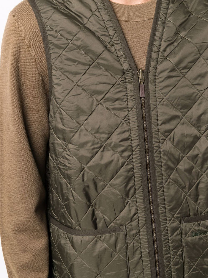 Barbour Gilet Verde Uomo Trapuntato Polarquilt 4