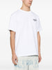 Maison Kitsune T-shirt Bianco Uomo Logo Firma 2