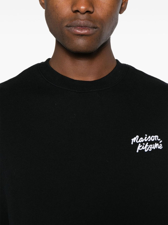 Maison Kitsune Felpa Nero Uomo 4