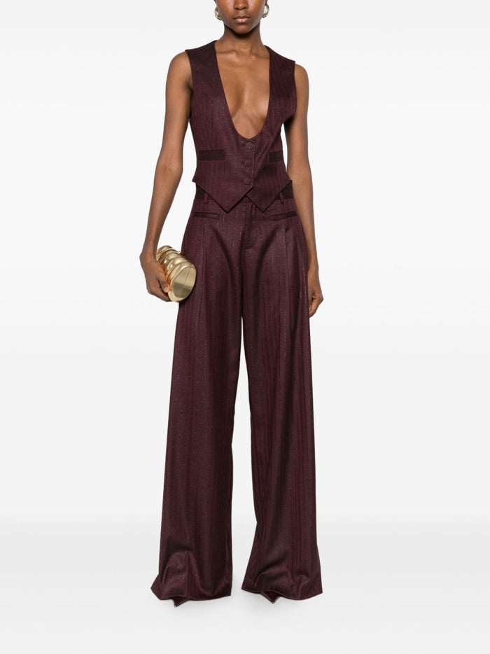 Mar De Margaritas Gilet Viola Donna 2