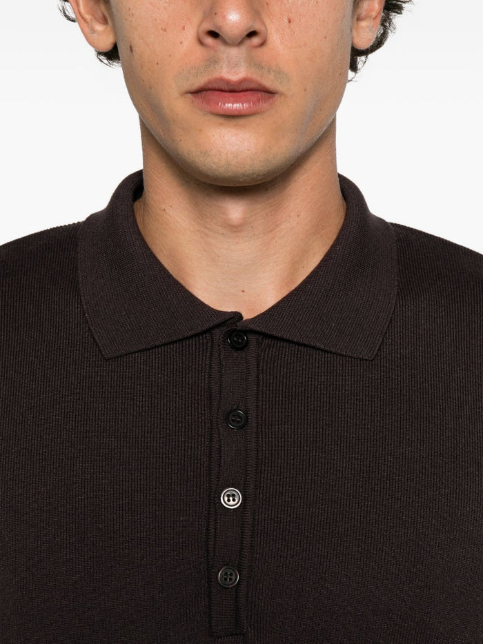 Marsem Polo Marrone Uomo 5