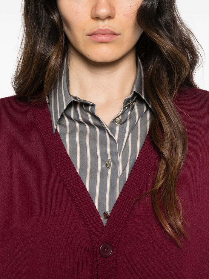 Marsem Cardigan Viola Donna 3