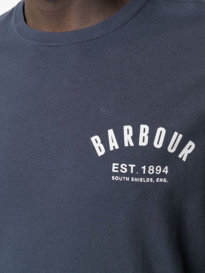 Barbour T-shirt Blu Uomo 5