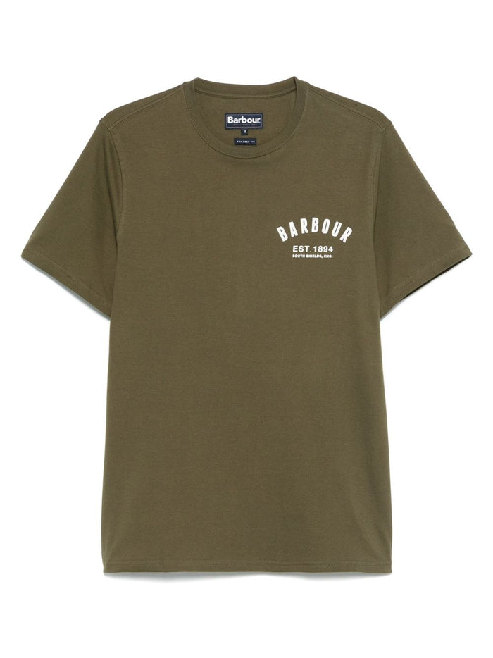 Barbour T-shirt Verde Uomo 1