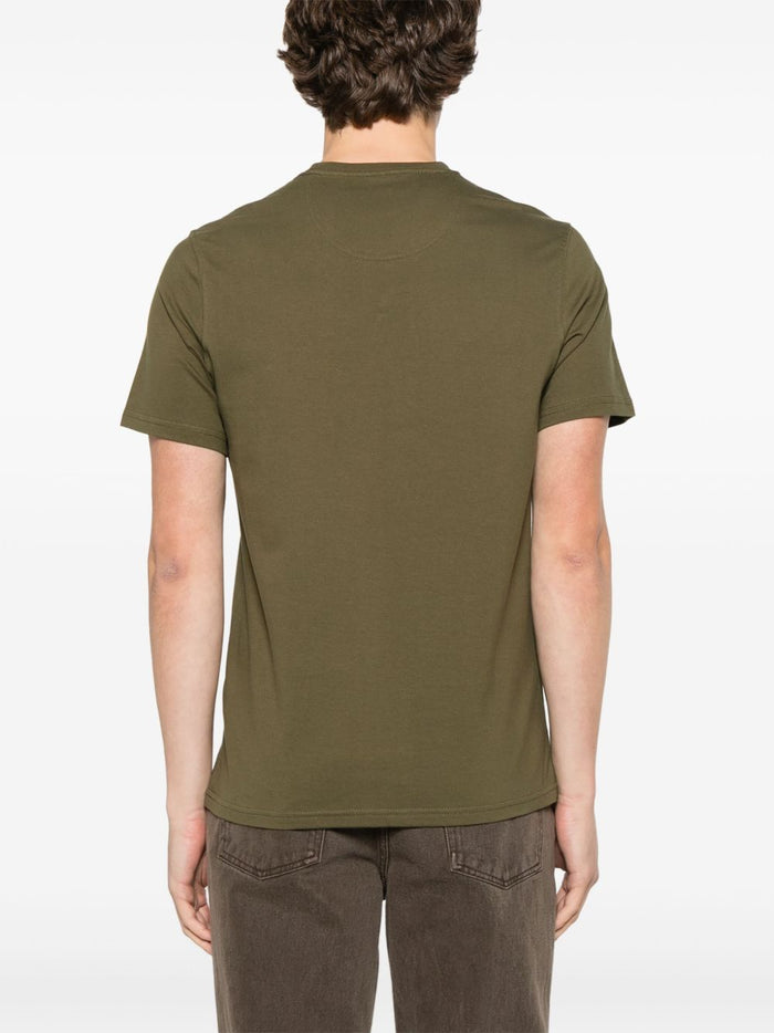 Barbour T-shirt Verde Uomo 4