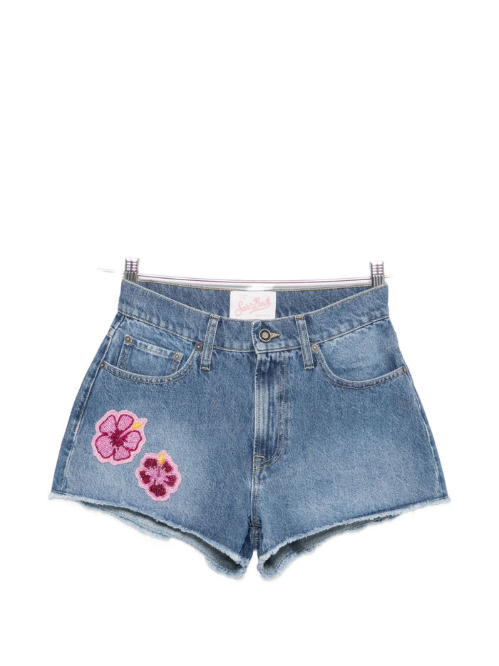 Mc2 Saint Barth Short Blu Donna 1