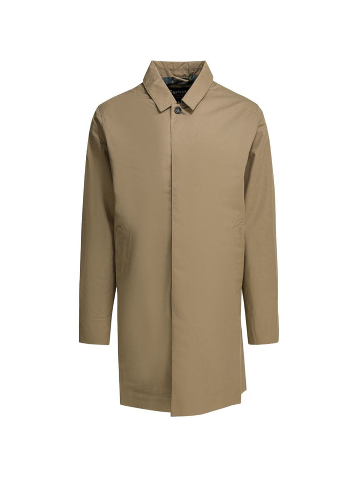 Barbour Giubbotto Beige Uomo Mac leggera Rokig 1