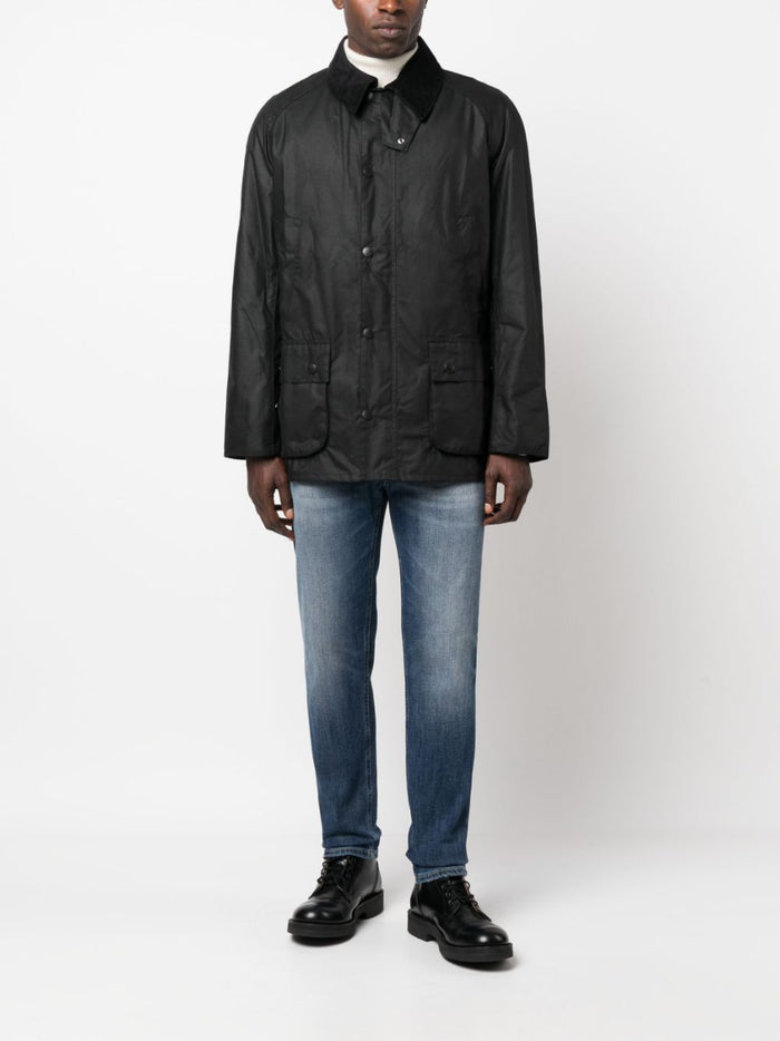 Barbour Giubbotto Nero Uomo Ashby 1