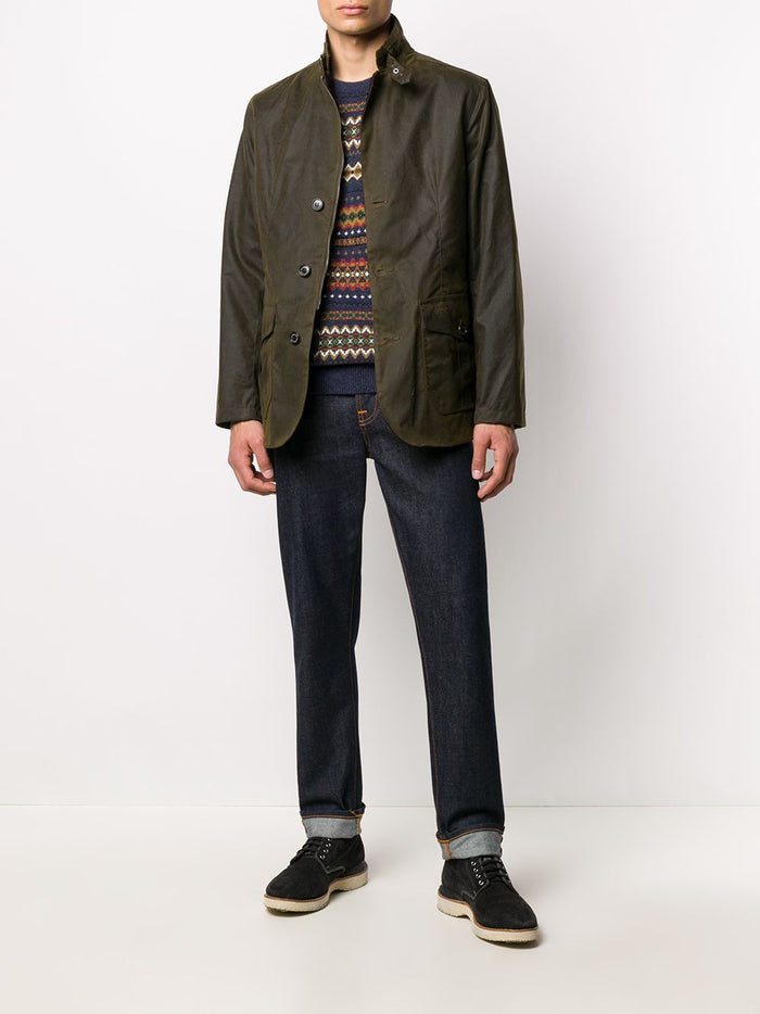 Barbour Giubbotto Verde Uomo Lutz 1