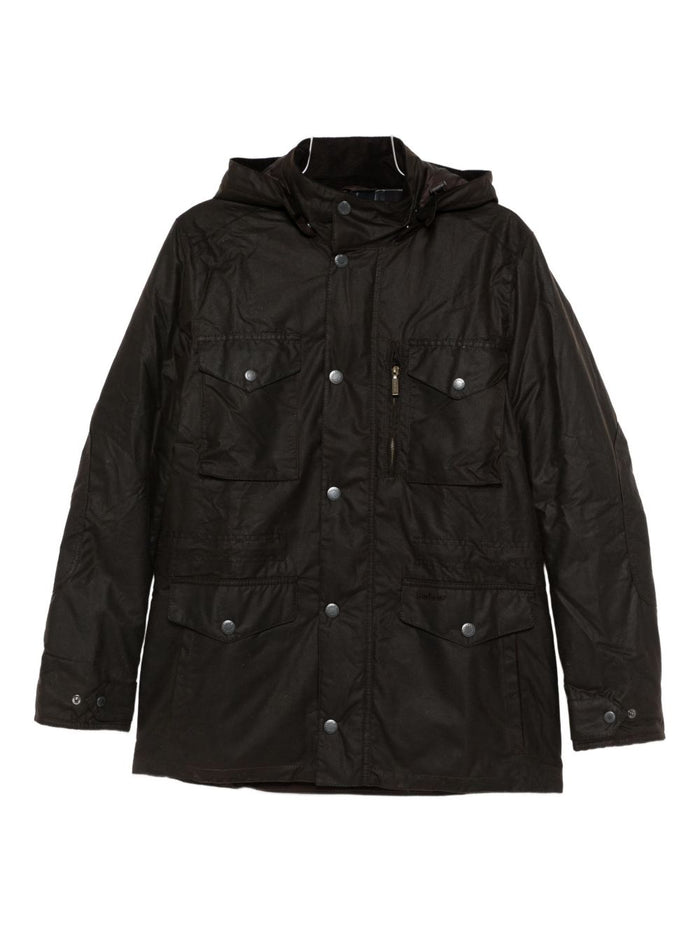 Barbour Giubbotto Marrone Uomo Sapper 6
