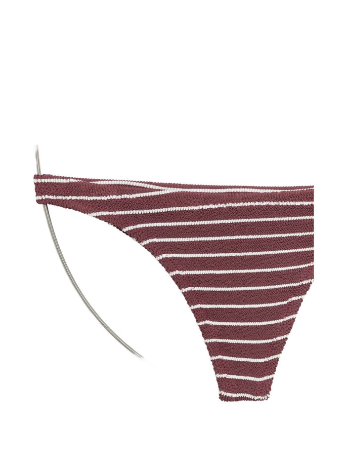Mc2 Saint Barth Slip Naomi Streifen Damen Braun 3