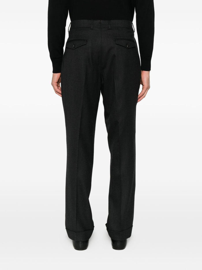 Berwich Pantalone Nero Uomo 1