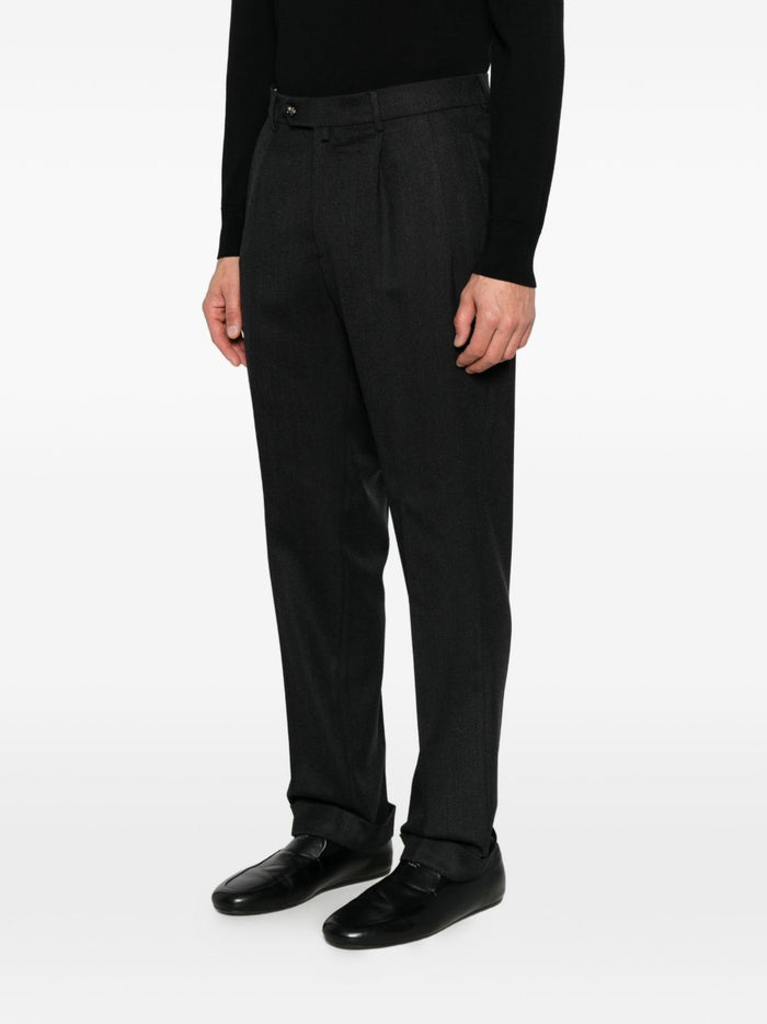 Berwich Pantalone Nero Uomo 3