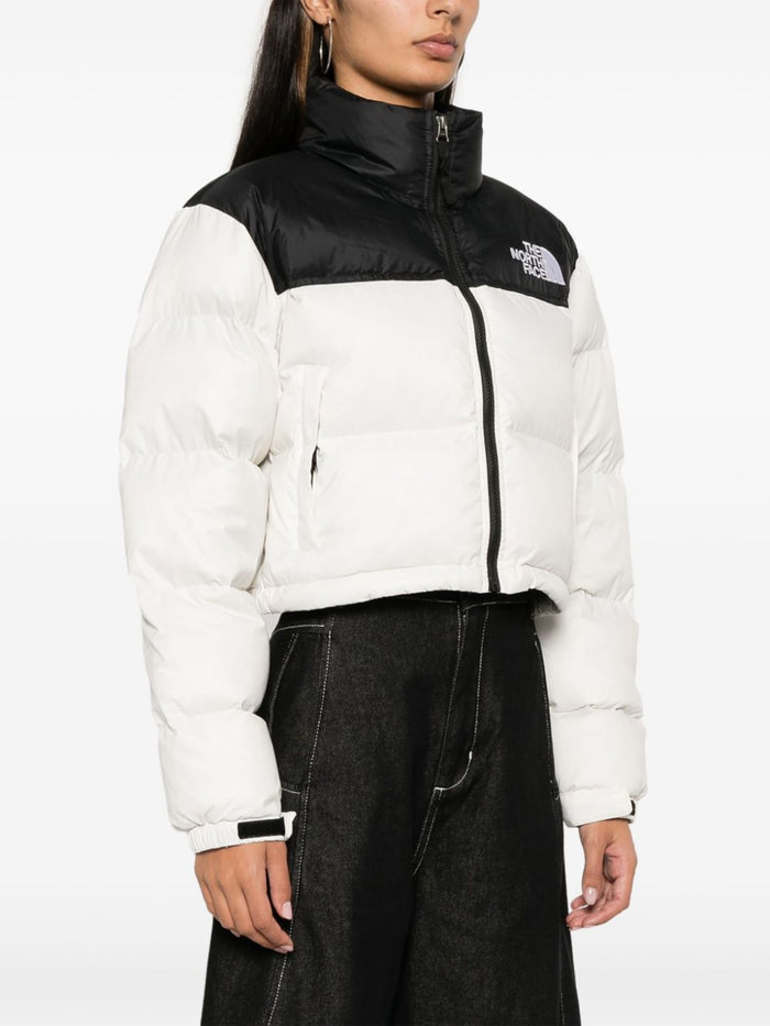 Piumino The North Face Bianco Donna Nuptse 1