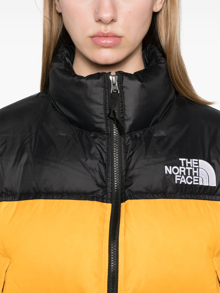 The North Face Damen Nuptse Daunenjacke Orange 4