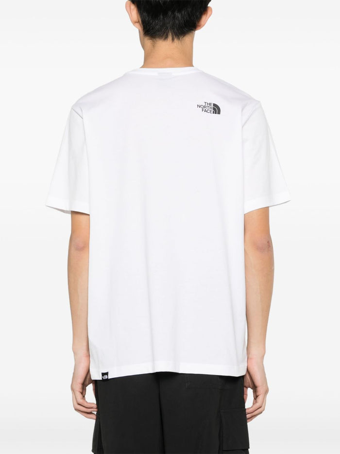 The North Face T-shirt White Man 4