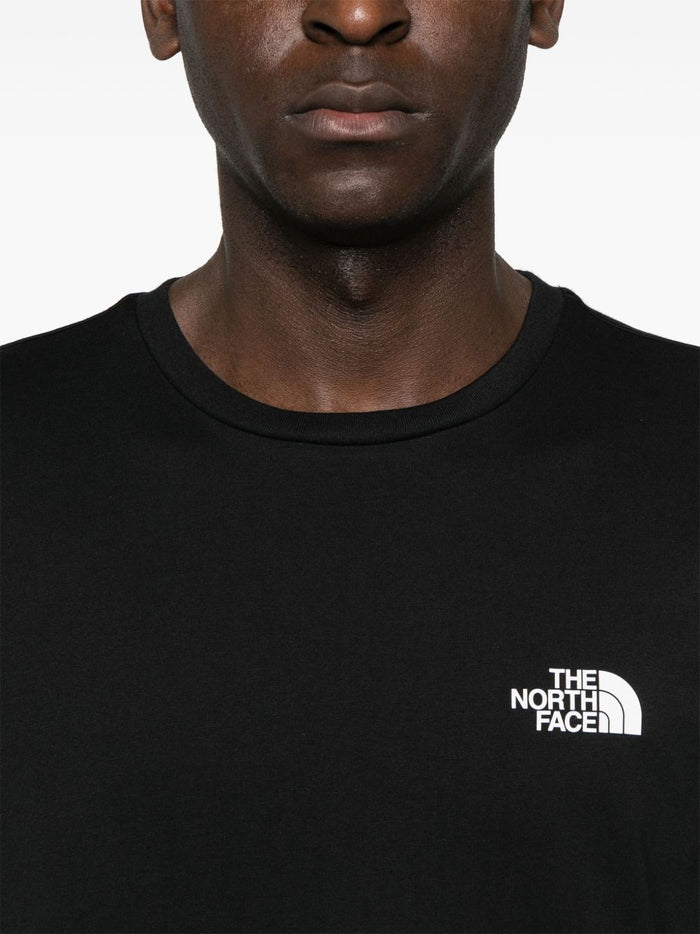 The North Face T-shirt Nero Uomo 2