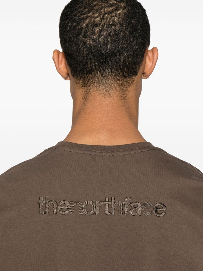 The North Face T-shirt Grigio Uomo 4