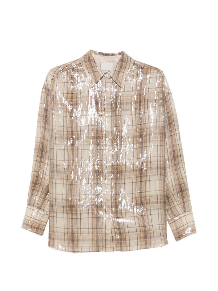 Rame Camicia Mirror Check Donna 1