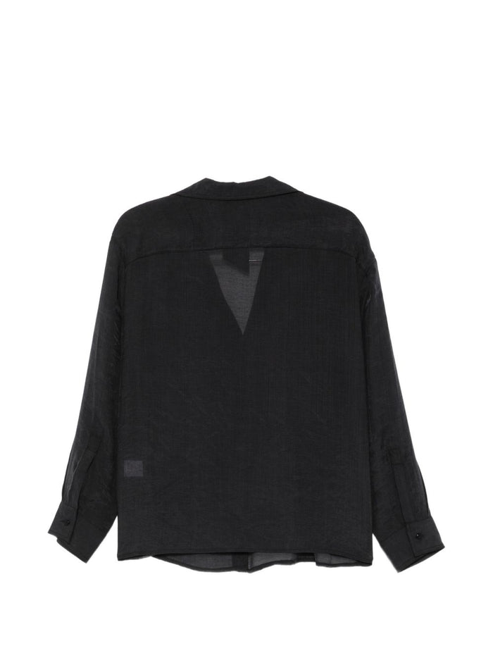 Rame Camicia Nero Donna 3