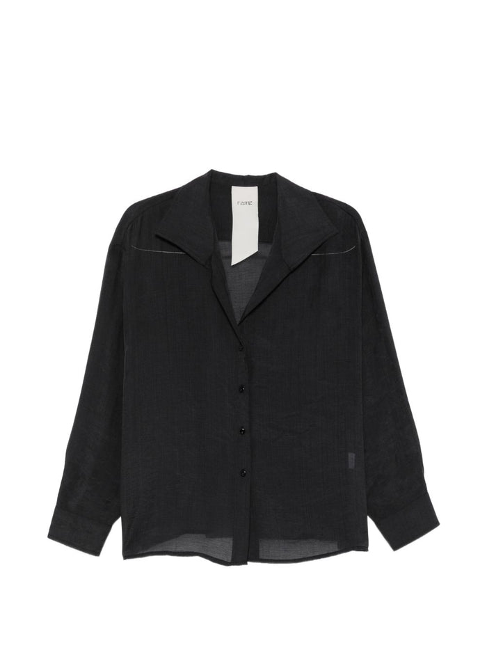 Rame Camicia Nero Donna 1