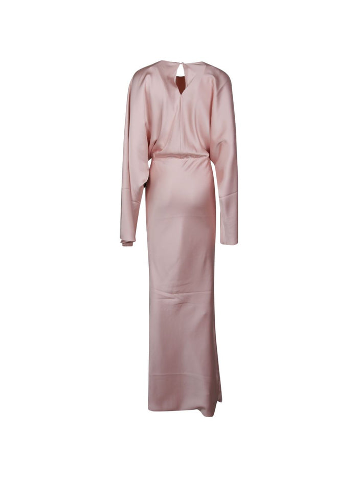 Norma Kamali Abito Rosa Donna 2