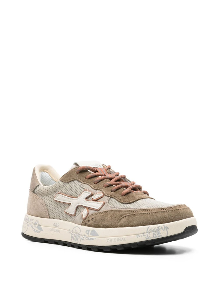 Premiata Sneakers Marrone Uomo Nous 4