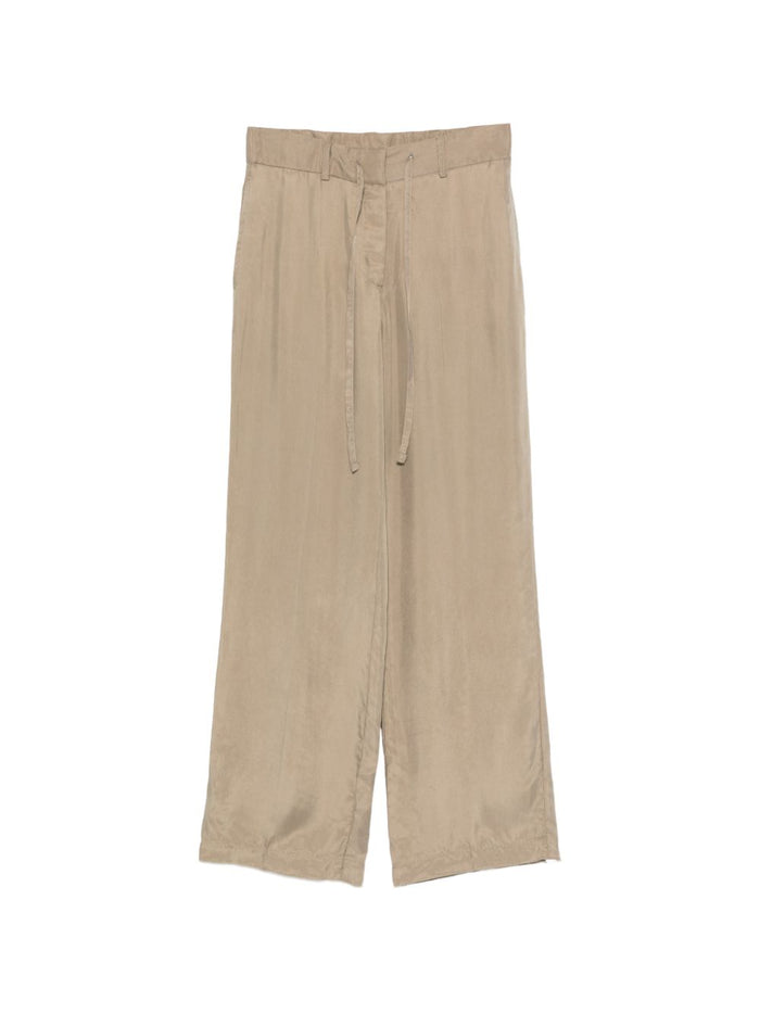 Rame Pantaloni Ampi Donna Beige 1
