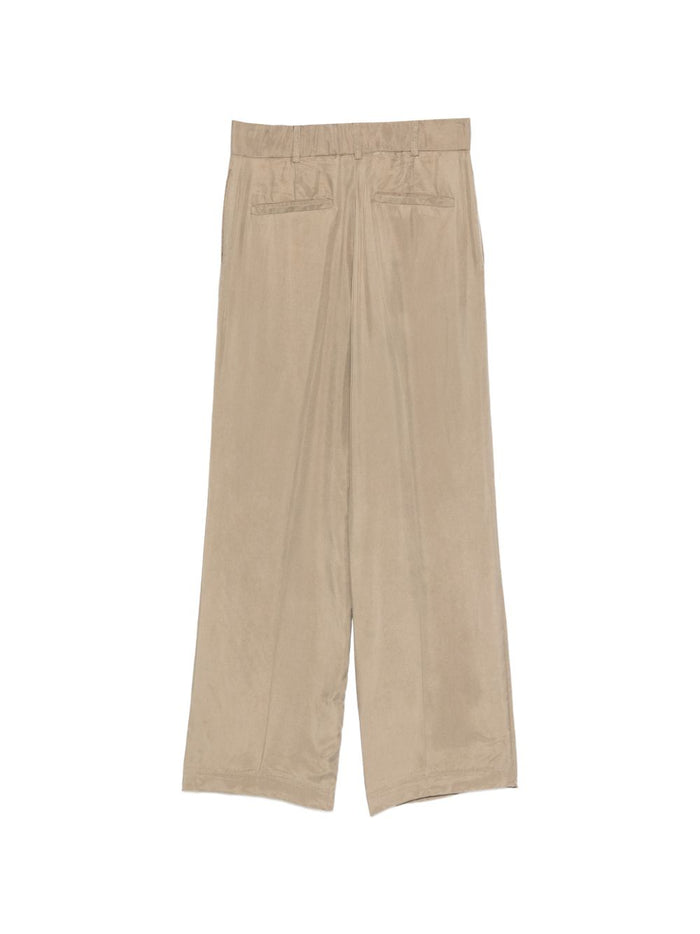 Rame Pantaloni Ampi Donna Beige 2