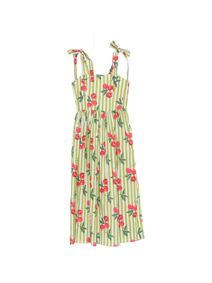 Elleblue Abito Verde Donna 1