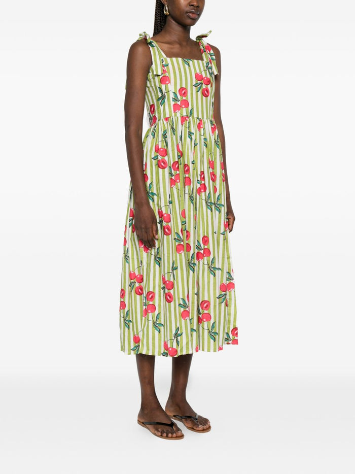 Elleblue Abito Verde Donna 4