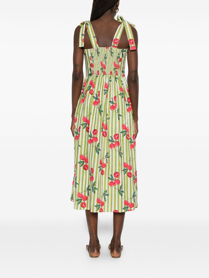 Elleblue Abito Verde Donna 5