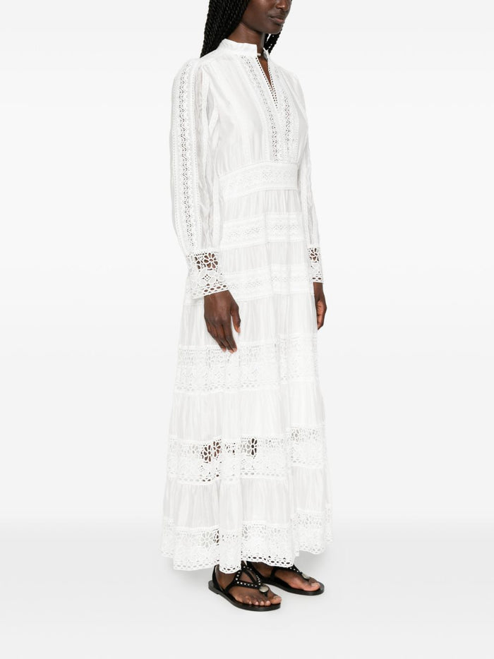 Paperlace Abito Bianco Donna 2