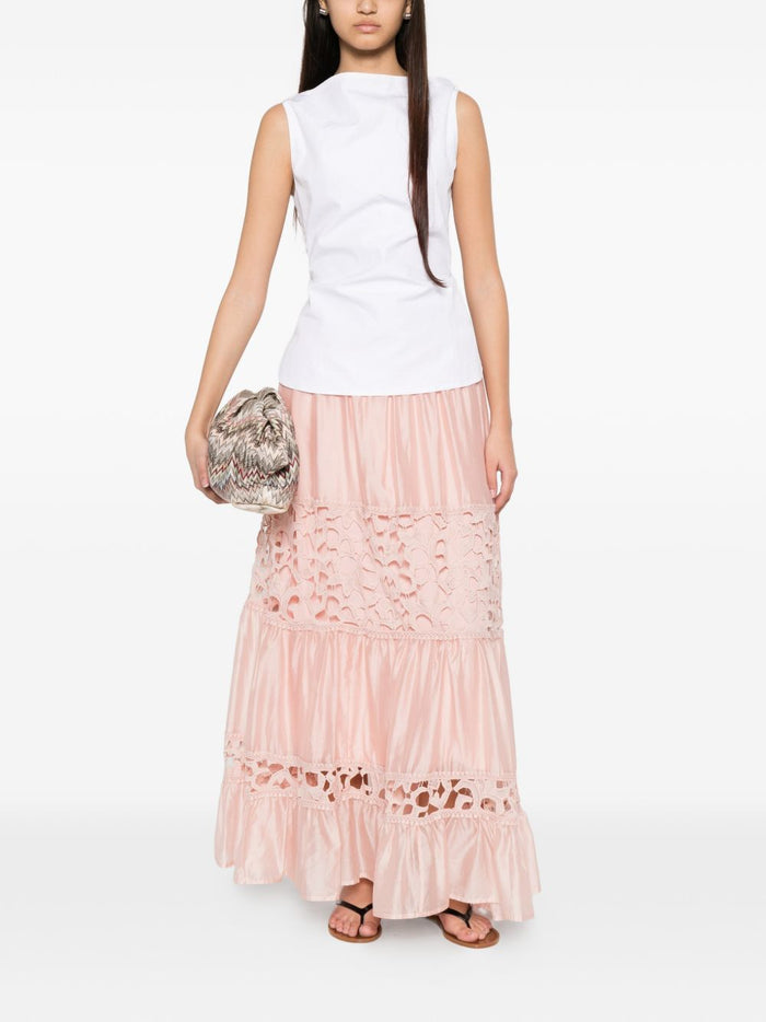 Paperlace Pink Women's Skirt 3