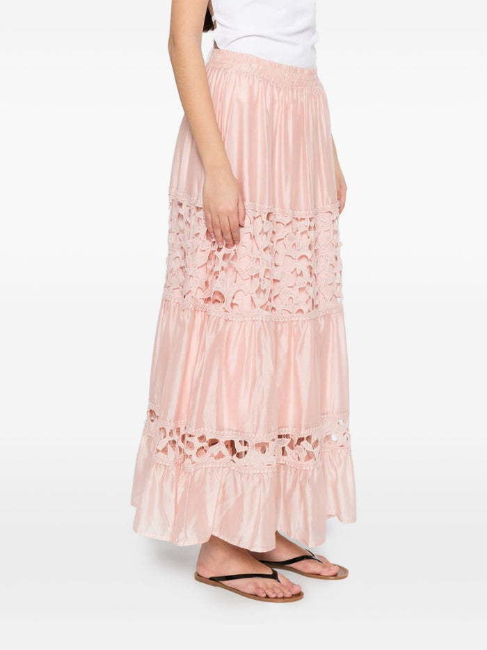 Paperlace Pink Women's Skirt 4