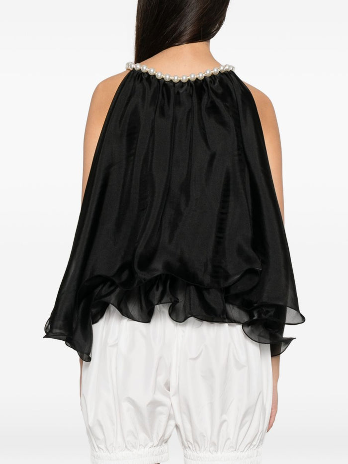 Paperlace Top Nero Donna 4