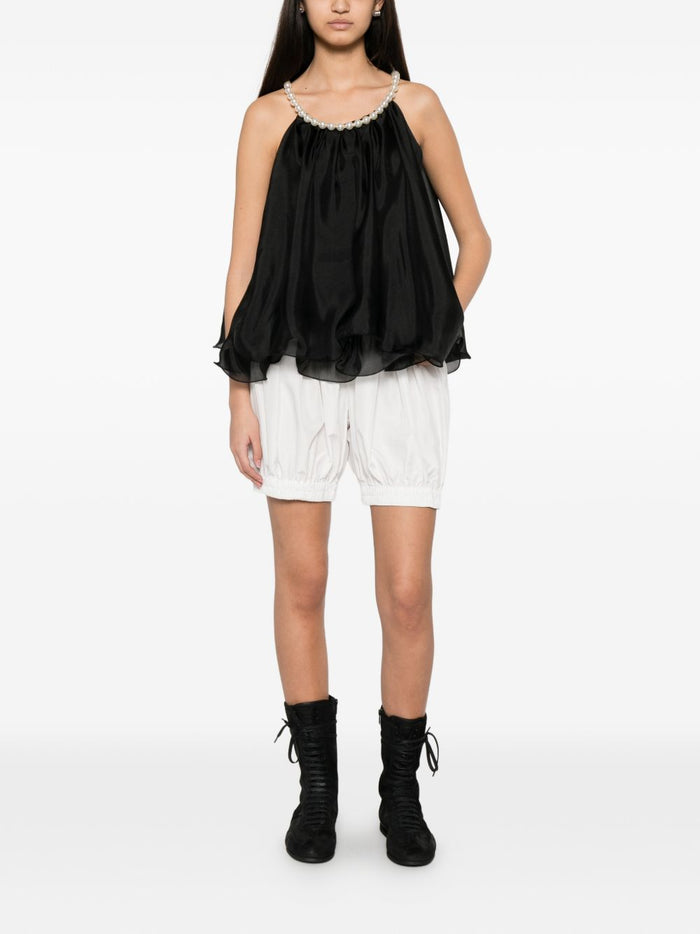 Paperlace Top Nero Donna 5