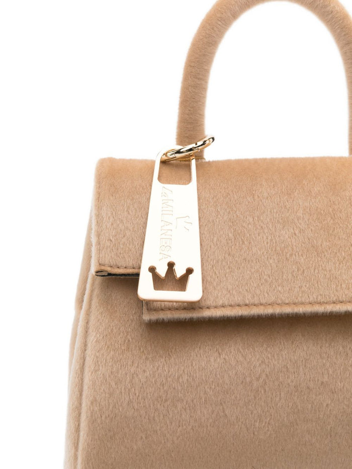 La Milanesa Borsa Beige Donna Paola 5