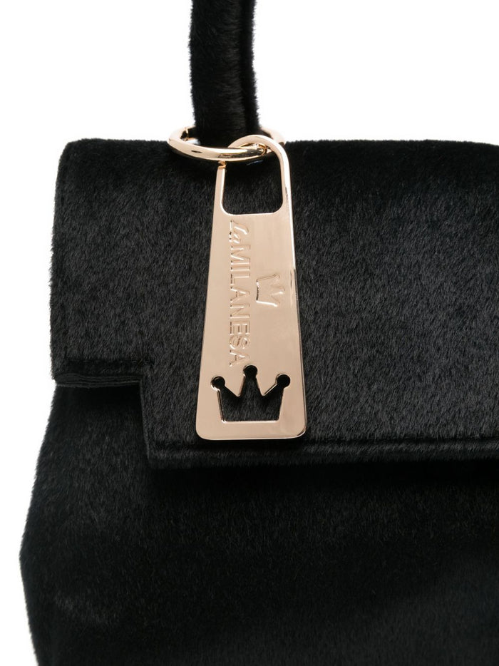 La Milanesa Borsa Nero Donna Paola 5