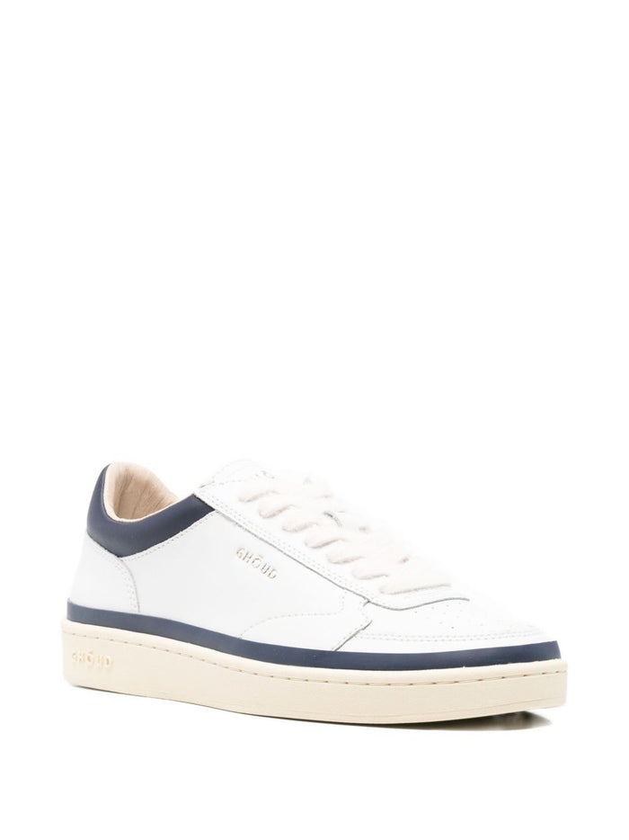 Ghoud Scarpa Bianco-Blu Uomo Palm 2
