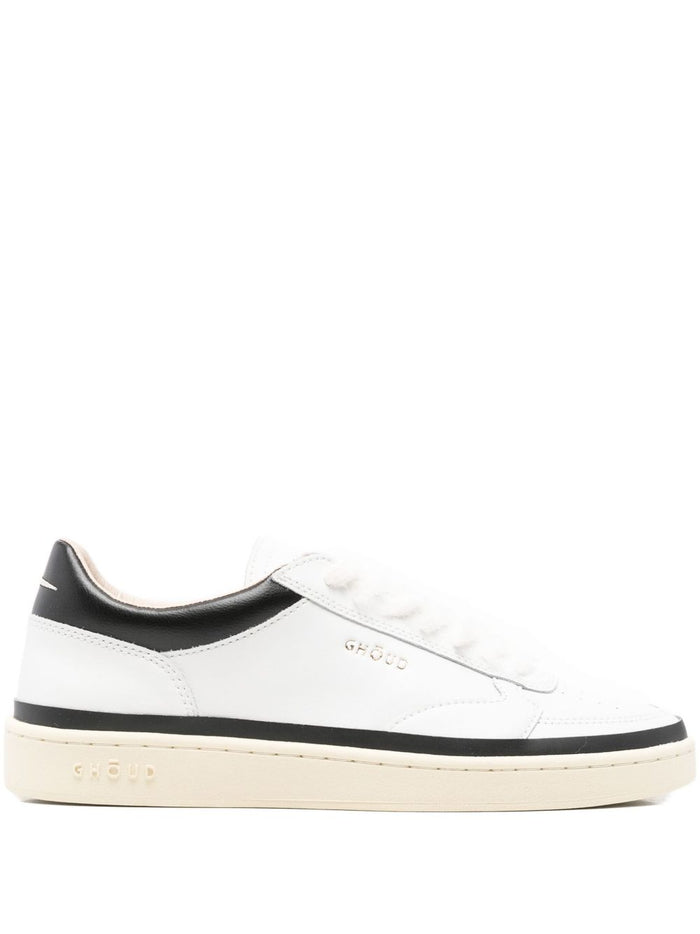 Ghoud Scarpa Bianco-Nero Uomo Palm 1