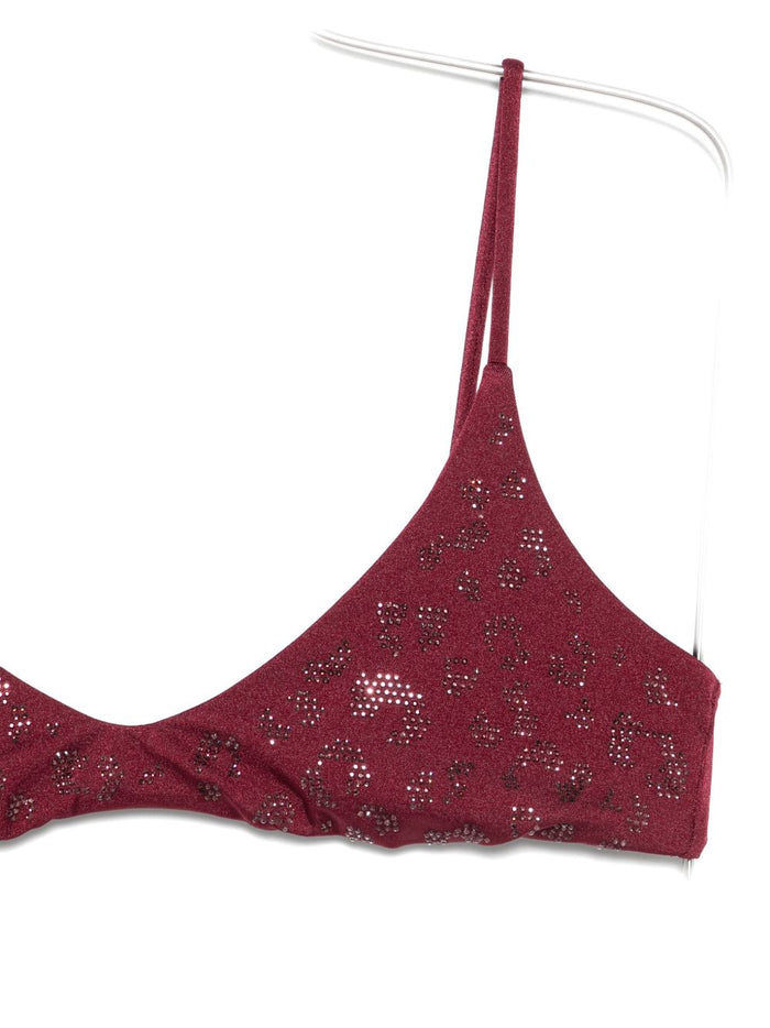 Mc2 Saint Barth Bralette Paloma Donna Bordeaux 3