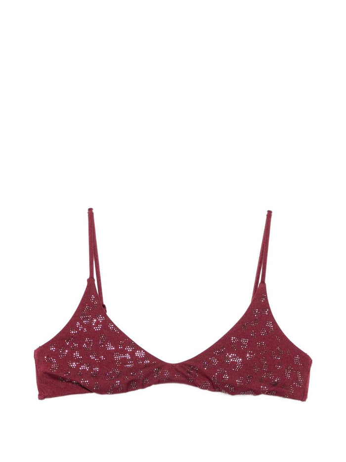 Mc2 Saint Barth Bralette Paloma Donna Bordeaux 1