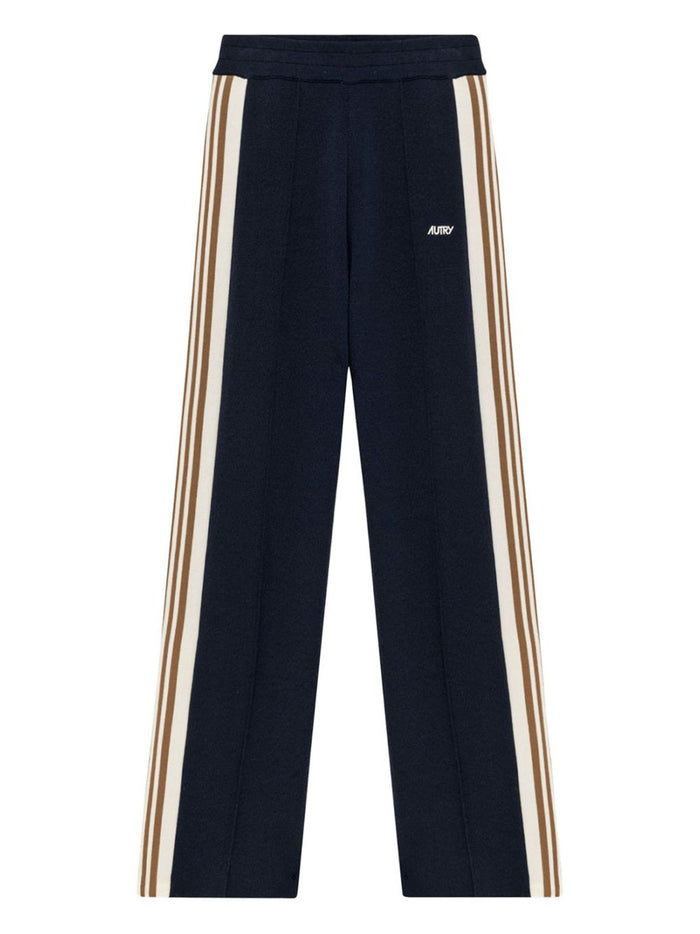 Autry Pantalone Blu Uomo Bande Laterali 1