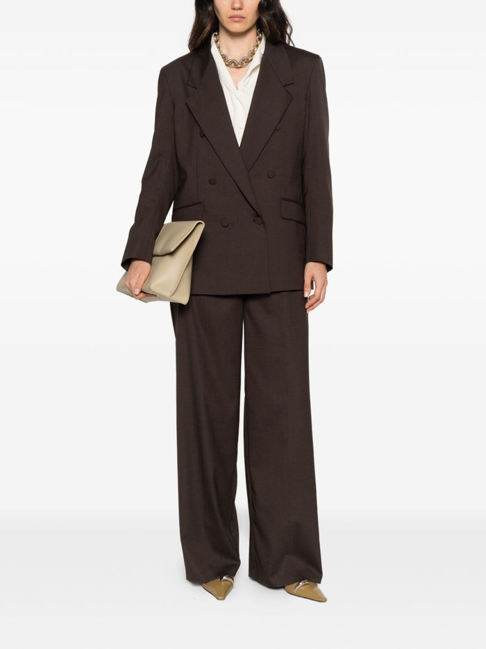 Marsem Pantalone Marrone Donna 2